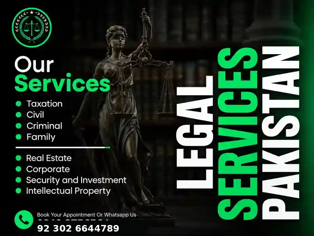 Legal Services in Karachi by Advocates of Pakistan