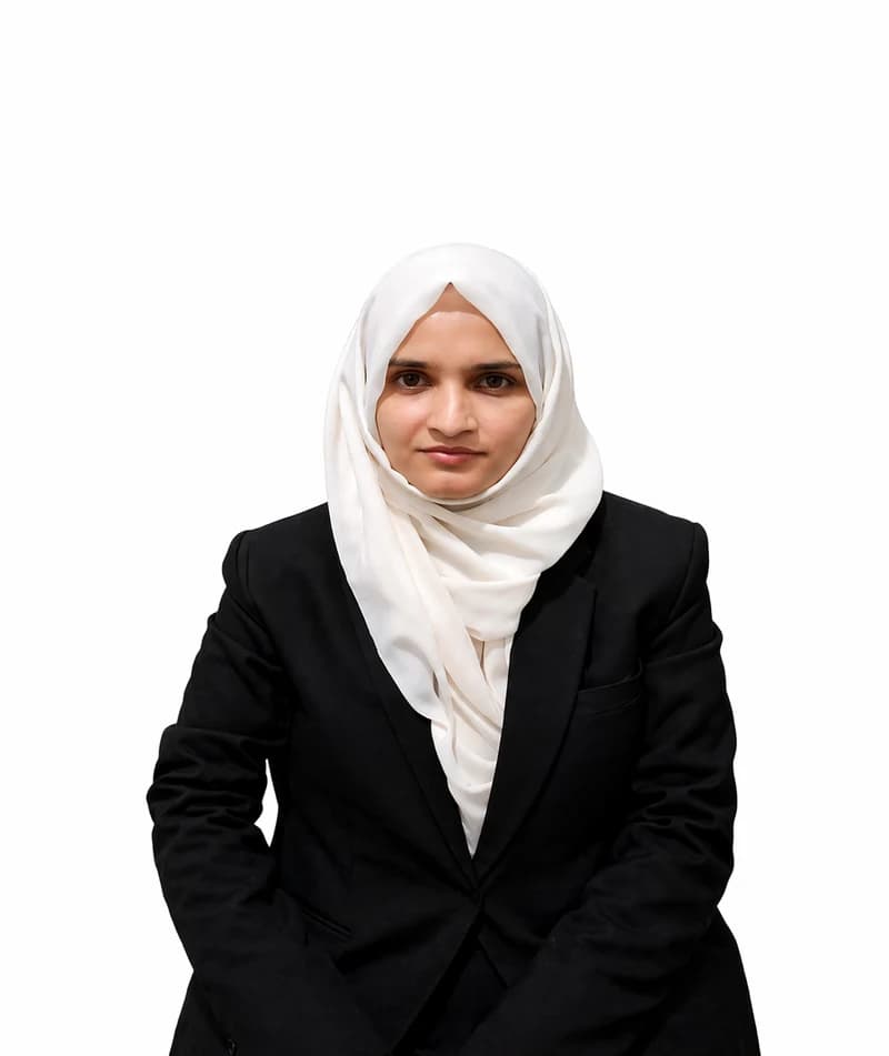 Syeda Sobia Mohsin — Advocate and Family Law Consultant Advocate Syeda Sobia Mohsin
