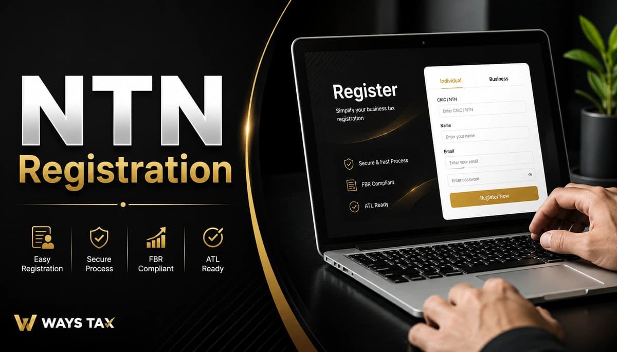 FBR NTN registration and verification through Iris in Pakistan
