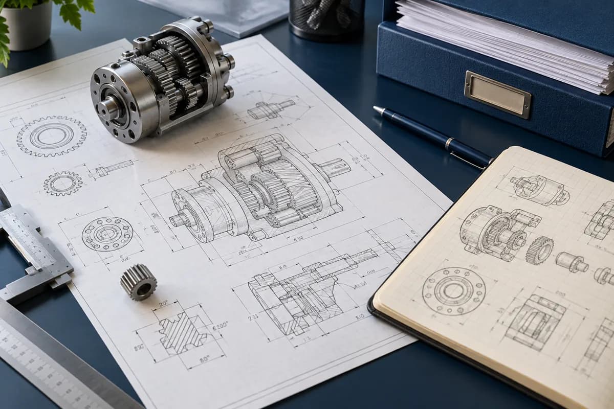 Patent Registration in Pakistan — Invention Documentation Mechanical prototype and technical drawings for patent registration preparation in Pakistan